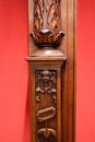 Renaissance style Wall panel in Walnut, France 19th century