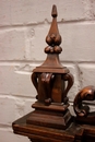 Renaissance style Wall panel in Walnut, France 19th century