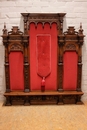 Renaissance style Wall panel in Walnut, France 19th century