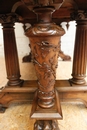 Renaissance style Walnut 3 Pc. office set, France 19th century