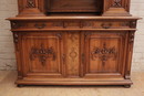 Renaissance/art nouveau style Cabinet in Walnut, France 1900