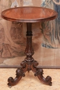 style Table in rosewood, France 19th century