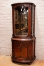 Regency style Display cabinet in Oak, France 19th century