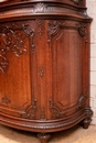 Regency style Display cabinet in Oak, France 19th century