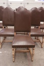 style Chairs in Oak, France 1930