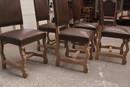 style Chairs in Oak, France 1930