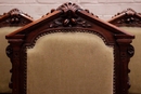 style Chairs in mahogany, France 19th century