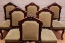 style Chairs in mahogany, France 19th century