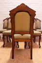 style Chairs in mahogany, France 19th century