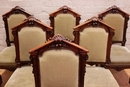 style Chairs in mahogany, France 19th century