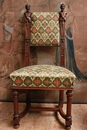 Renaissance style Chairs in Walnut, France 19th century