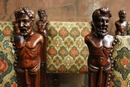Renaissance style Chairs in Walnut, France 19th century