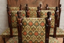 Renaissance style Chairs in Walnut, France 19th century