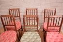 Louis XVI style Chairs in Walnut, France 19th century