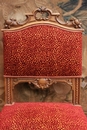 Henri II style Chairs in Walnut, France 19th century