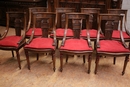 Renaissance style Chairs in Walnut, France 1900