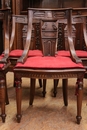 Renaissance style Chairs in Walnut, France 1900