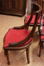 Renaissance style Chairs in Walnut, France 1900
