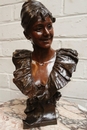 Signed by Van Der Straeten style Statue in Bronze, France 19th century