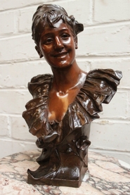 Signed by Van Der Straeten Statue