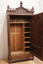 Gothic style Armoire in Walnut, France 19th century