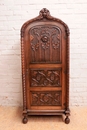 Gothic style Armoire in Walnut, France 1930