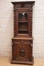 Hunt style Cabinet in Oak, France 19th century