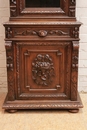 Hunt style Cabinet in Oak, France 19th century