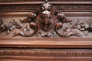 Hunt style Armoire in Oak, France 19th century