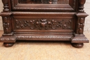 Hunt style Armoire in Oak, France 19th century