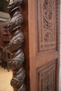 Hunt style Armoire in Oak, France 19th century