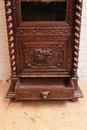 Hunt style Bookcase in Oak, France 19th century