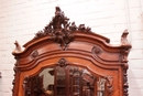 Louis XV style Armoire in Walnut, France 19th century
