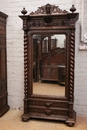 Hunt style Armoire in Oak, France 19th century