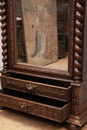 Hunt style Armoire in Oak, France 19th century