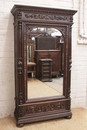 Renaissance style Armoire in Oak, France 19th century