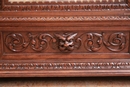 Renaissance style Armoire in Oak, France 19th century