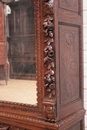 Renaissance style Armoire in Oak, France 19th century