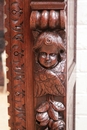 Renaissance style Armoire in Oak, France 19th century