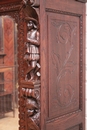 Renaissance style Armoire in Oak, France 19th century