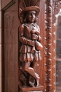 Renaissance style Armoire in Oak, France 19th century