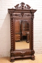 Renaissance style Armoire in Oak, France 19th century