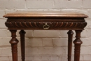 Renaissance style Desk table in Oak, France 19th century