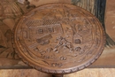 Hunt style Table in Oak, France 19th century