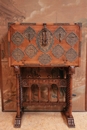 Spanish style Cabinet in Walnut, France 19th century