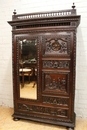 Breton style Bedroom in Oak, France 19th century