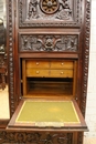 Breton style Bedroom in Oak, France 19th century