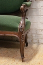 Louis XV style Sofa set in Walnut, France 19th century