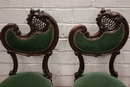 Louis XV style Sofa set in Walnut, France 19th century