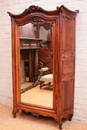 Louis XV style Bedroom in Walnut, France 19th century